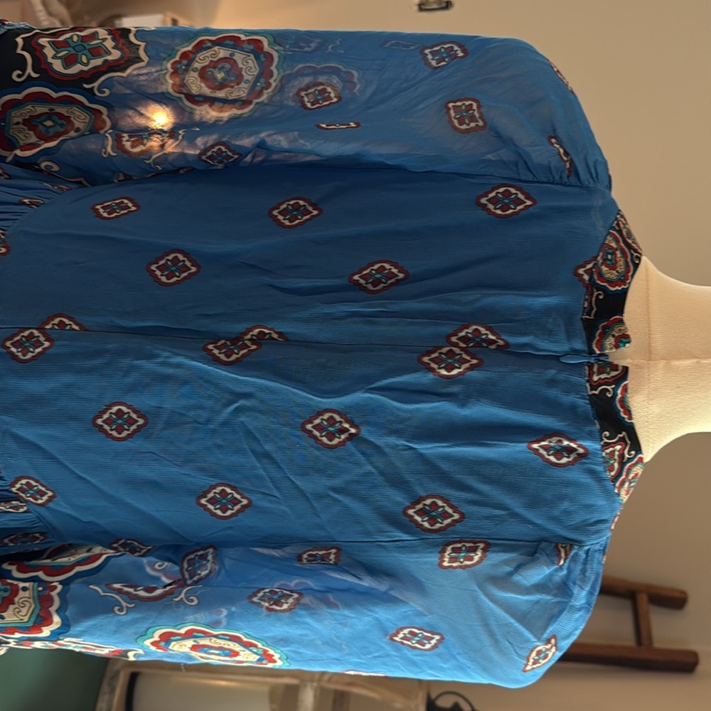 FARM Rio Blue Maxi Dress - Picture 4 of 16